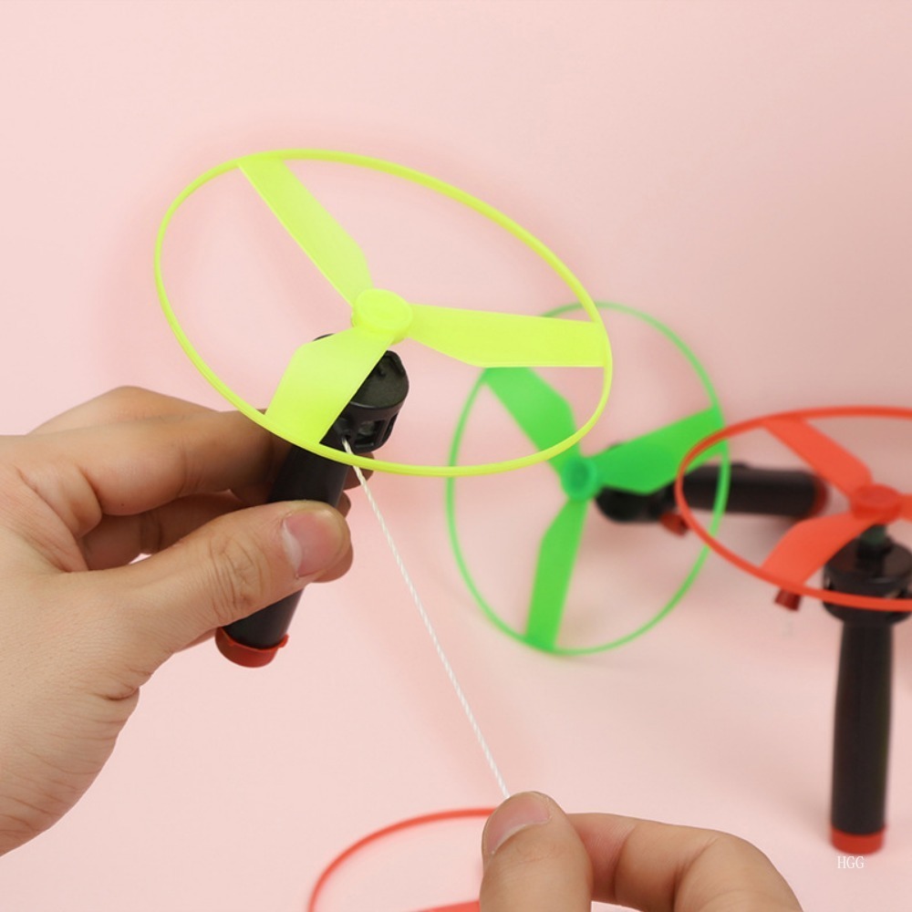 Colorful Plastic Pull Line UFO - Model Kit Ufo ulasan dan harga
