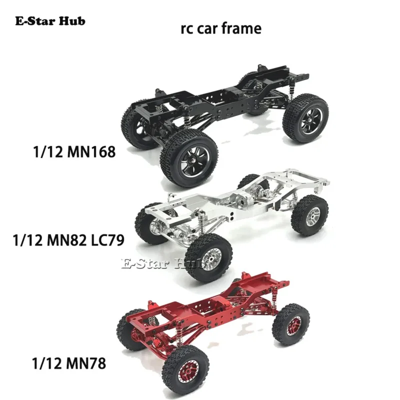 RC CAR Full Metal Chassis Fram - Model Kit Frame ulasan dan harga