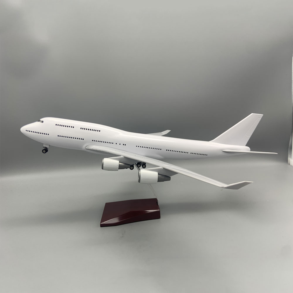 47CM Blank White DIY Airplane  - Model Kit Store ulasan dan harga