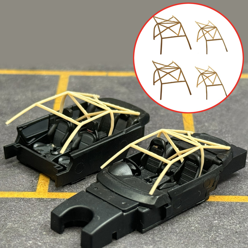 1Set 1/64 Scale Racing Car Rol - Model Kit Frame ulasan dan harga