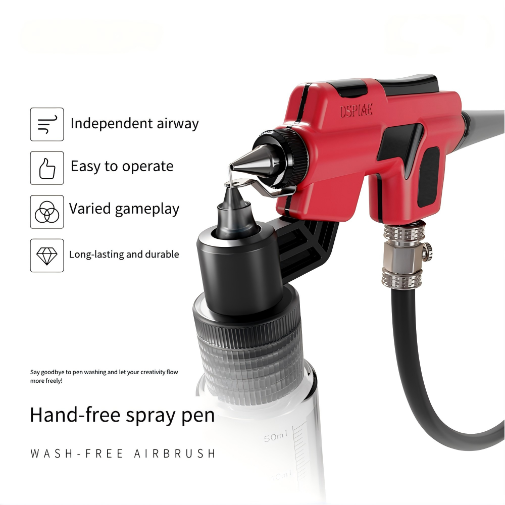 DSPIAE PT-AB Wash-Free Airbrus - Model Kit Tool Set ulasan dan harga
