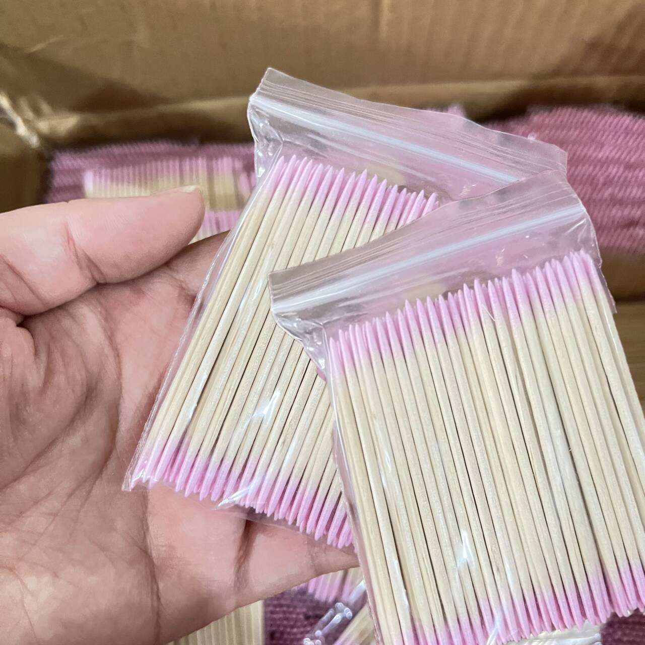 200Pcs/Set Double-Headed Pink  - Sanding Stick Set ulasan dan harga