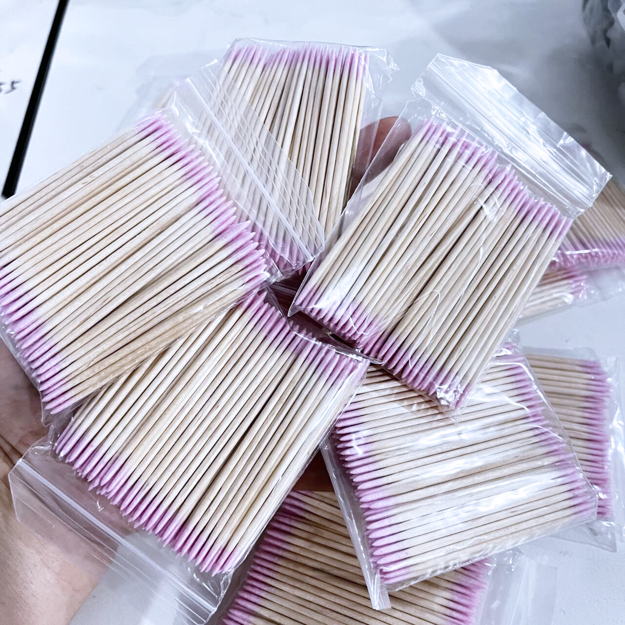 200Pcs/Set Double-Headed Pink  - Sanding Stick Set ulasan dan harga